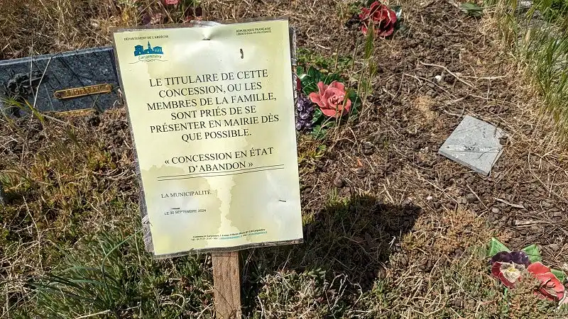 Procédure de reprise à Largentière